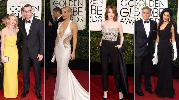 ¿Quiénes fueron las mejor vestidas de los Globos de Oro 2015?