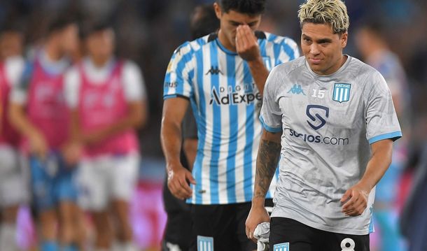 Malas noticias para Racing: Juanfer Quintero, casi descartado del clásico ante Independiente