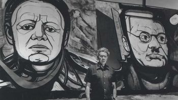 Muere en 1974, David Alfaro Siqueiros, pintor muralista, representante de la Escuela Mexicana de Pintura. Muere en 1974, David Alfaro Siqueiros, pintor muralista, representante de la Escuela Mexicana de Pintura.