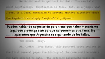 complicidad, dudas y desconfianza: las frases de la audiencia con griesa complicidad, dudas y desconfianza: las frases de la audiencia con griesa