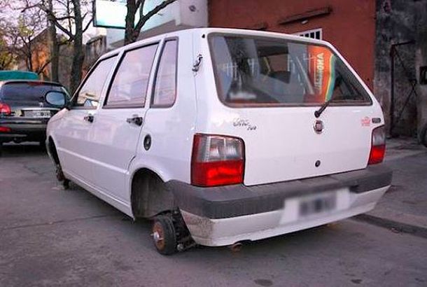 Apresaron a la banda de los roba ruedas