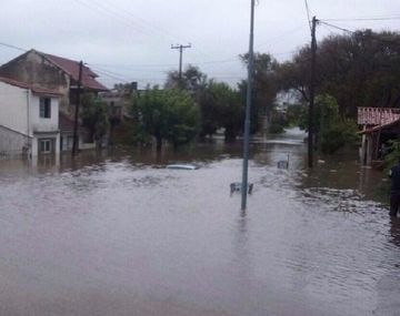 Inundación en Mar del Plata