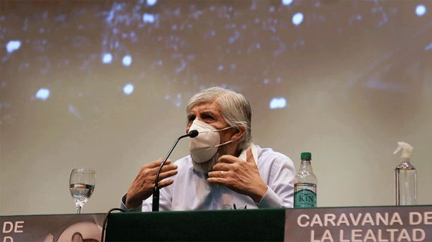 Hugo Moyano, sobre la caravana por el 17 de Octubre: Queremos demostrarle nuestro apoyo al Gobierno