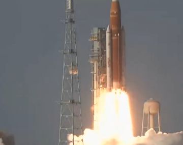 Así fue el despegue de la nave que se dirige a la Luna en el marco de la misión Artemis II