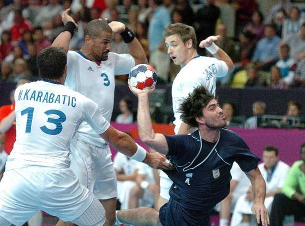 No pudo: el handball argentino cayó ante el campeón Francia
