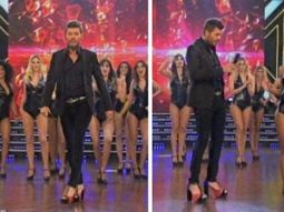 Tinelli desfiló en tacos: la reacción de Guillermina