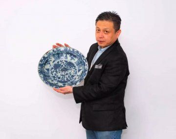 Exhiben plato de 700 años perteneciente a la dinastía Yuan
