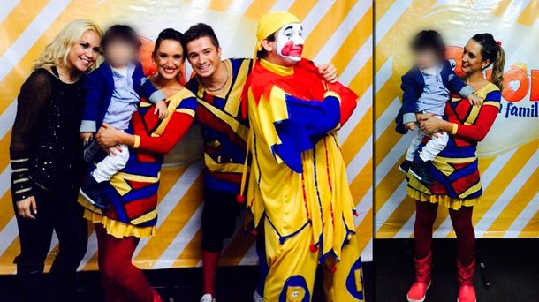 Verónica Ojeda violó la medida cautelar y mostró a Dieguito Fernando