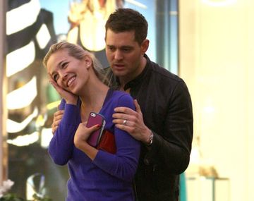 Luisana Lopilato con Michael Bublé