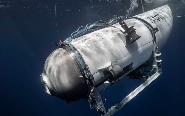 Quiénes iban en el submarino turístico para ver al Titanic que está desaparecido