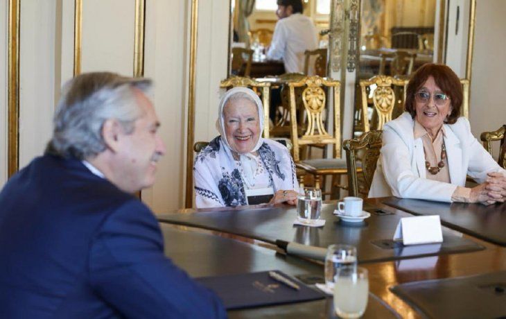 El mensaje de Alberto Fernández por la muerte de Alcira Argumedo
