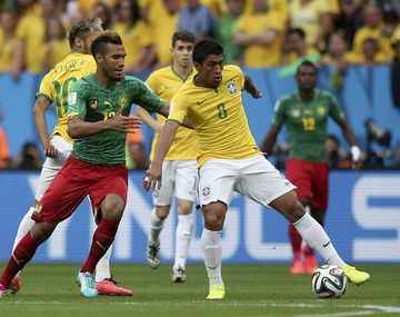 Mirá los goles del triunfo brasileño frente a Camerún