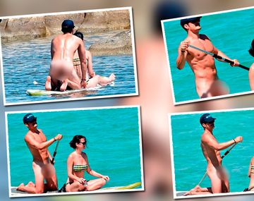 El desnudo de Orlando Bloom junto a Katy Perry en Italia