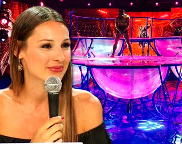 Pampita se prepara para el aquadance