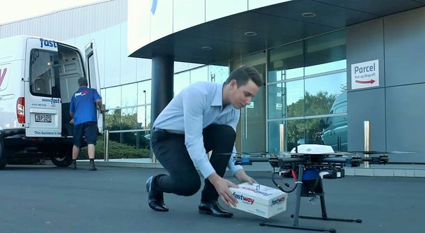 Las entregas de productos a través de drones están cada vez más cerca