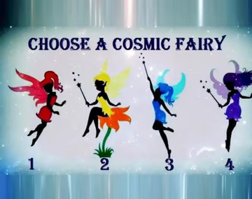 El hada cósmica que elijas revelará cómo eres en realidad.