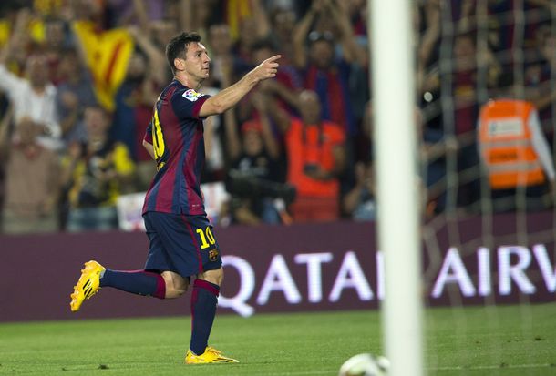 Con un doblete de Lionel Messi, el Barcelona derrotó al Elche