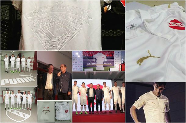 Fotos de la presentación de la nueva camiseta de Independiente