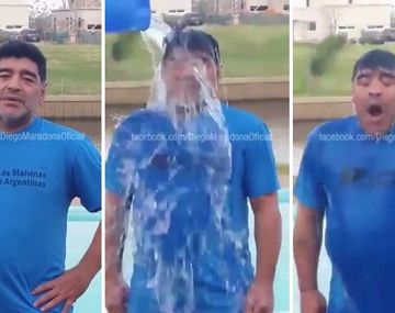 {altText(,Diego Maradona completó el #IceBucketChallenge y nominó a Julia Roberts)}