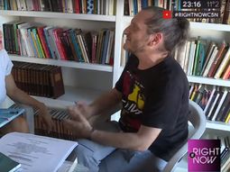 Darío Sztajnszajber, en Right Now: Ninguna de mis ideas las creo en términos absolutos