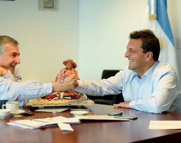 Massa celebró con Morales la muy buena elección de UNA en Jujuy