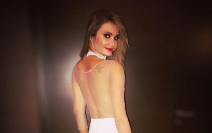 Melina Pitra, en ropa interior en Instagram