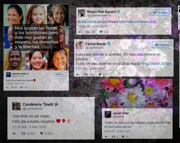 Los saludos de los famosos por el Día de la Mujer
