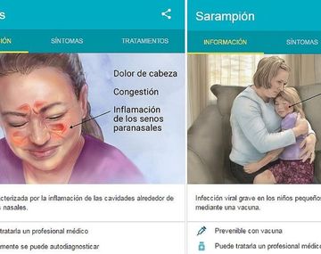Las tarjetas de salud de Google