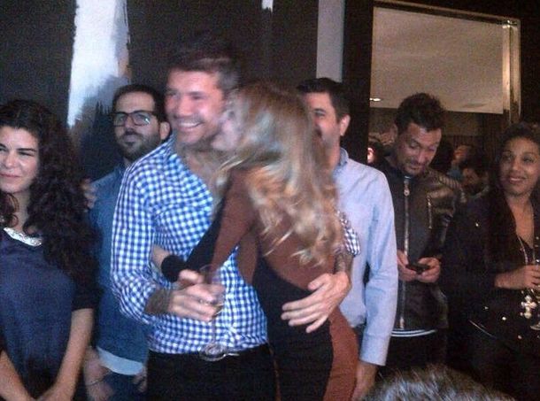 Guillermina Valdés cumplió años y Tinelli se lo festejó