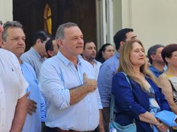 El precandidato del Partido Nacional, Álvaro Delgado, en Paysandú. El precandidato del Partido Nacional, Álvaro Delgado, en Paysandú.