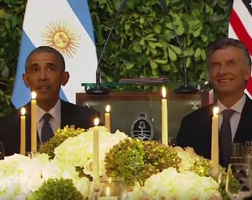Los discursos de Obama y Macri en la cena en el CCK