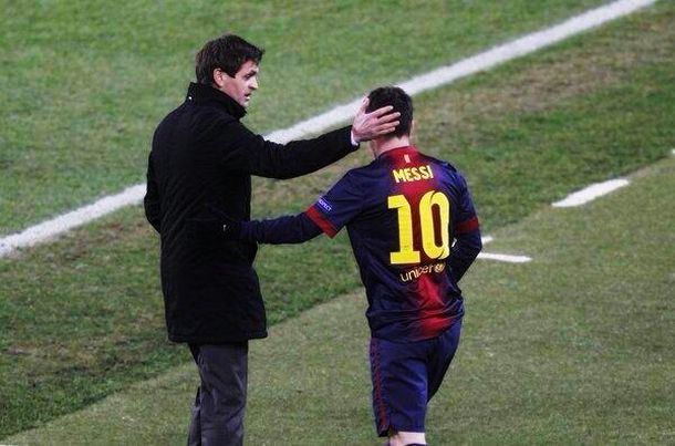 Sentido homenaje a Tito Vilanova en la previa de Villareal-Barcelona