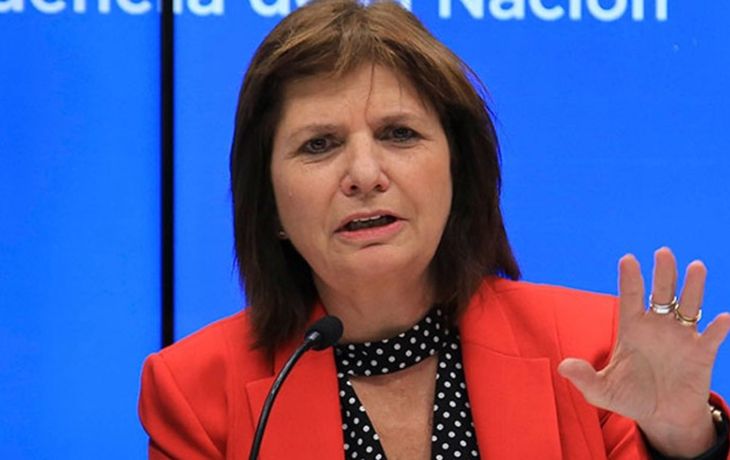 Patricia Bullrich, ex ministra de Seguridad de la Nación.