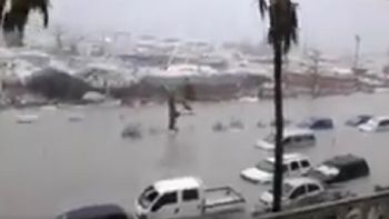 El huracán Irma impactó en las islas del Caribe El huracán Irma impactó en las islas del Caribe