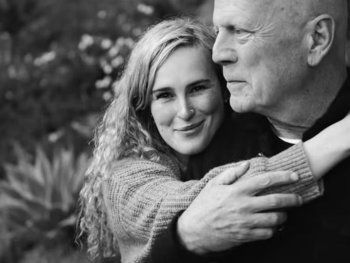 Bruce Willis y su hija Rumer&nbsp;