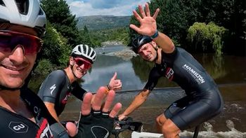 las postales del desafio en bicicleta que encaro scaloni en las sierras de cordoba las postales del desafio en bicicleta que encaro scaloni en las sierras de cordoba