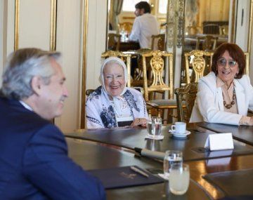 El mensaje de Alberto Fernández por la muerte de Alcira Argumedo