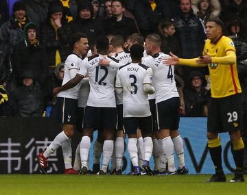 Kane anotó el primer gol del 2017