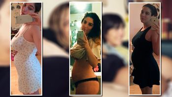 el progresivo crecimiento de la pancita de juana repetto: no es una ilusion el progresivo crecimiento de la pancita de juana repetto: no es una ilusion