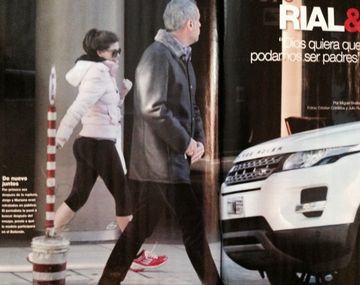 La primera foto de Rial y Loly tras la reconciliación