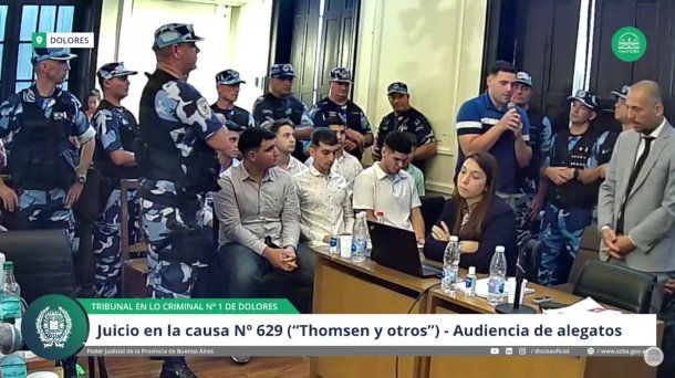 Crimen de Fernando Báez Sosa: las lágrimas de Máximo Thomsen