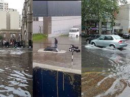Fuerte temporal en Mar del Plata Fuerte temporal en Mar del Plata