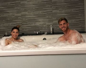 Un nene de 5 años fue el autor de la foto hot de Ansaldi