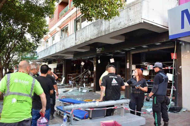 Florencio Varela: explotó un local comercial y 24 personas quedaron heridas