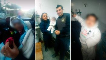 Este es el bebé que rescataron de la ribera del arroyo