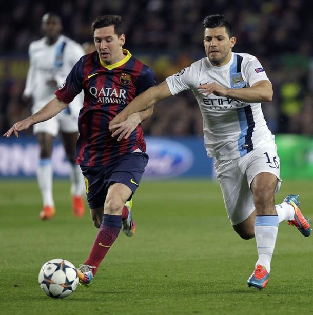 Una pincelada de Messi alcanzó para que Barcelona elimine a Manchester City