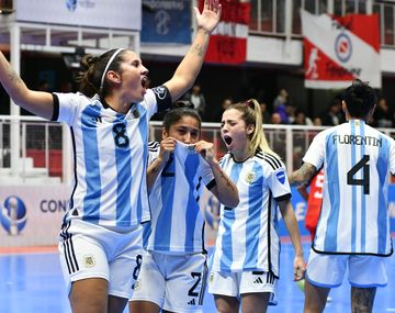 La Selección femenina de futsal goleó a Perú en el debut en la Copa América