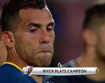 Tevez habló de su ausencia en la final de Madrid contra River