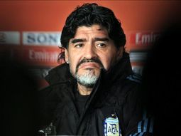 Maradona conferencia de prensa