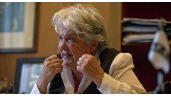 La ex vicepresidenta y ex senadora uruguaya, Lucía Topolansky. La ex vicepresidenta y ex senadora uruguaya, Lucía Topolansky.